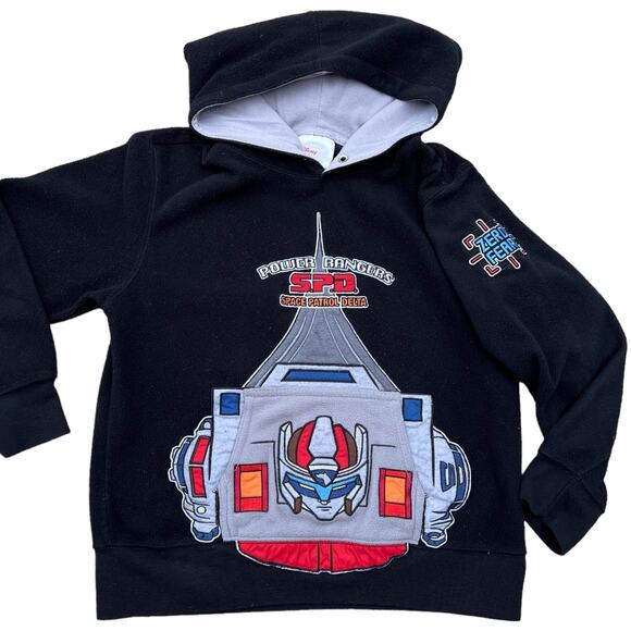 Disney Store Exclusive Power Rangers SPD Space Patrol Hoodie Kids Sz M - Picture 2 of 4